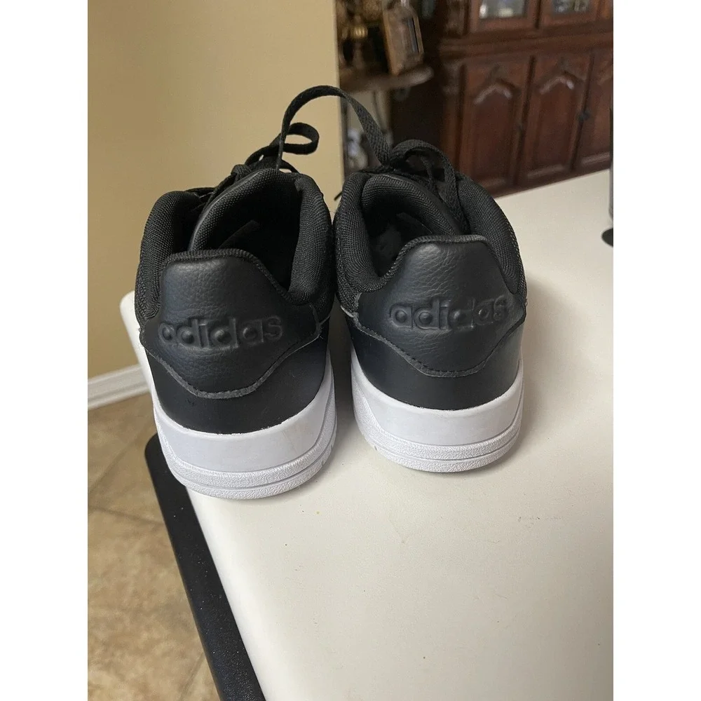 Adidas Entrap Core Black Mens 8.5 Low Top Sneakers Casual‎ Athletic Shoes Trendy